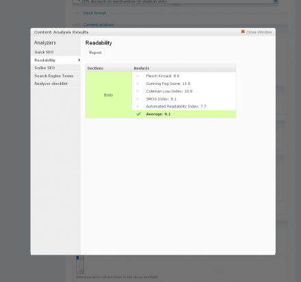 Readability Analyzer Drupal Org Readability Analyzer Drupal Org